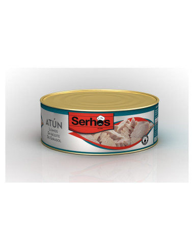 SERHOS ATÚN EN ACEITE LATA 1 KL