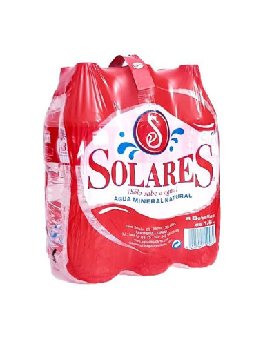 SOLARES AGUA MINERAL 1.5L