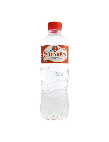 SOLARES AGUA MINERAL 500 ML X 24 UND