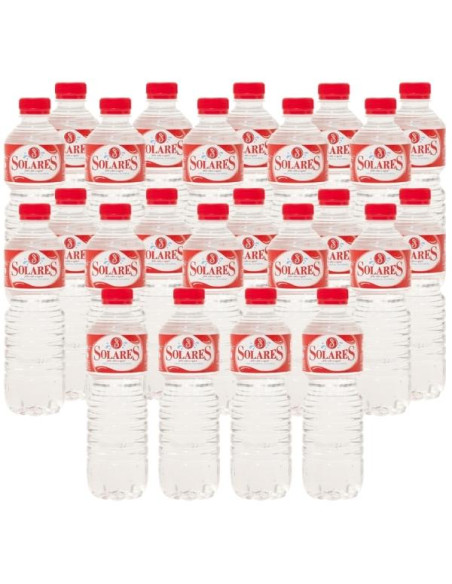SOLARES AGUA MINERAL 500 ML X 24 UND