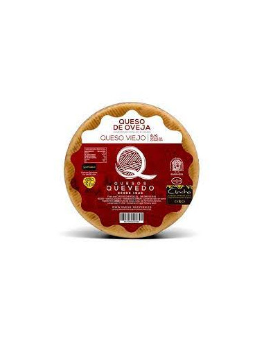QUEVEDO QUESO DE OVEJA VIEJO PIEZA 3 Kg