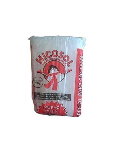 HIELO PICADO BOLSA  2 KL