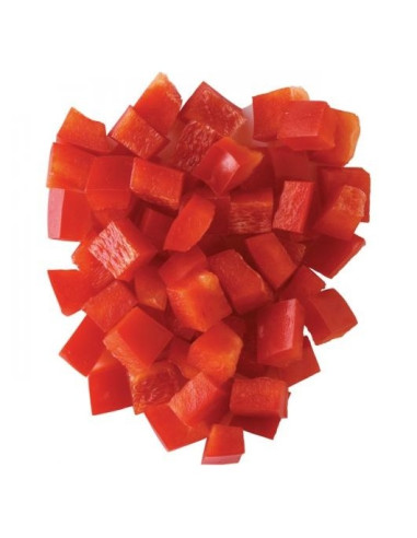 PIMIENTO ROJO TROCEADO CAJA 10  KL