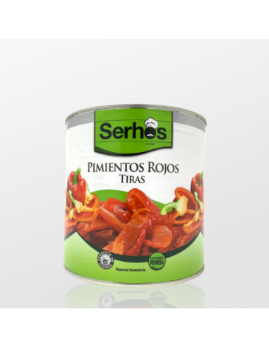 SERHOS PIMIENTO ROJO EN TIRAS LATA 3 KL