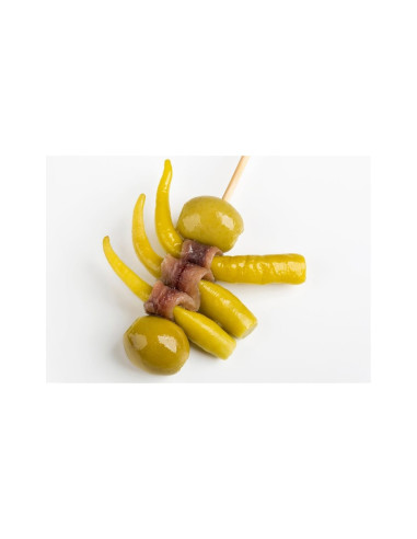 ALBIZABAL GILDAS DE ANCHOAS CUBO 50 UND