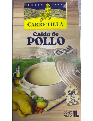 CARRETILLA CALDO DE POLLO BRICK 1L