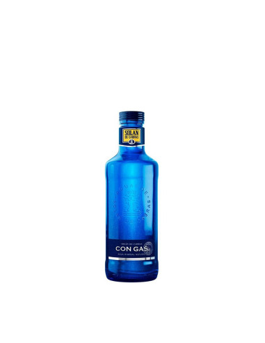 SOLÁN DE CABRAS AGUA MINERAL CON GAS 33 CL