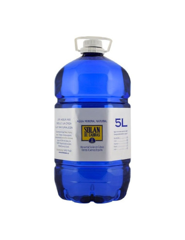 SOLÁN DE CABRAS AGUA MINERAL 5 L