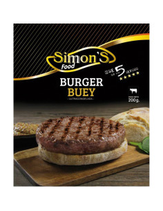 SIMON´ HAMBURGUESA DE BUY Y VACA 200 gr