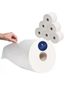 PAPEL HIGIÉNICO INDUSTRIAL DOBLE CAPA 18 ROLLOS