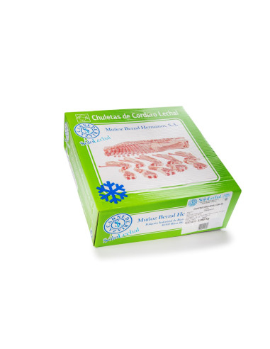 CHULETITAS DE CORDERO LECHAL 1.2 KL APROX
