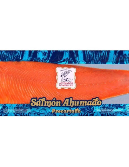 AHUMADOS DOMINGUEZ PLANCHA DE SALMÓN AHUMADO PRECORTADO