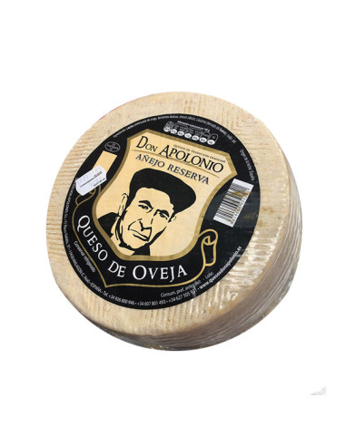 DON APOLONIO QUESO DE OVEJA AÑEJO RESERVA 3 Kg
